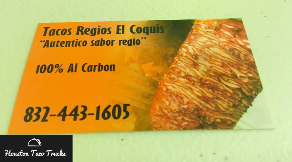 Tacos Regios El Coquis - a Houston Taco Truck